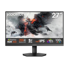 KOORUI G2721P 27 Inch 200Hz 2K QHD 1ms Fast IPS Gaming Monitor